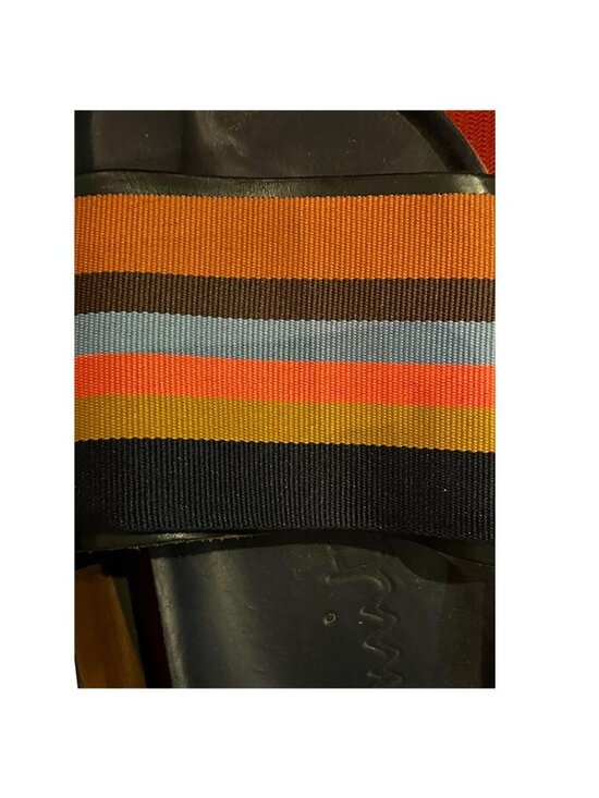 Paul Smith mens Signature Stripe Dru\' Slides, size 10 main image 4